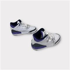 NIKE Grade School Air Jordan Retro 3 (GS) 'Dark Iris' DM0967-105 4Y